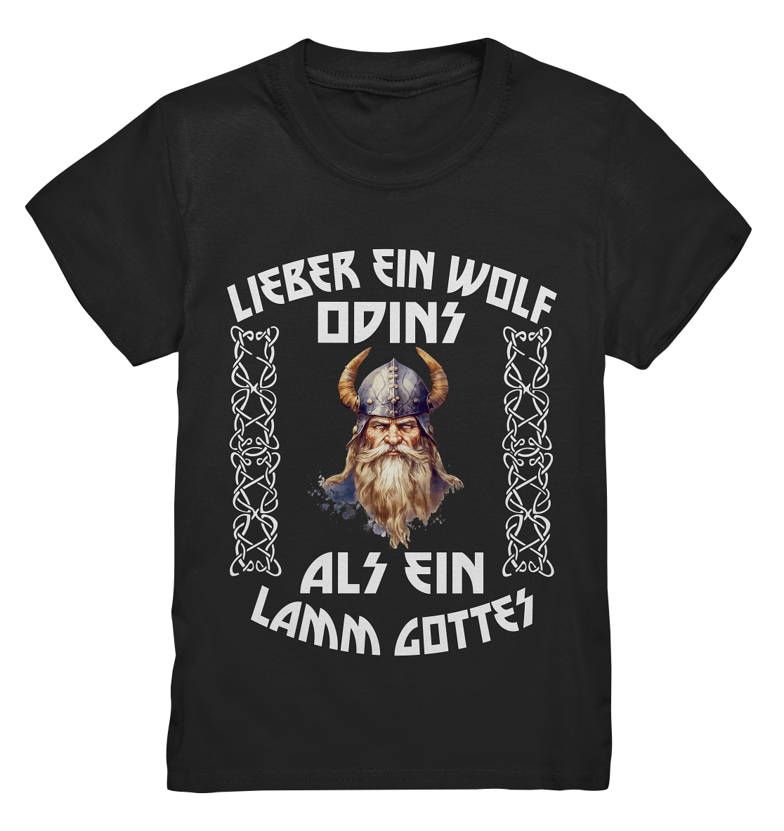 LIEBER EIN WOLF ODINS NO 4 - STREETWEAR - STATEMENT - Kids Premium Shirt