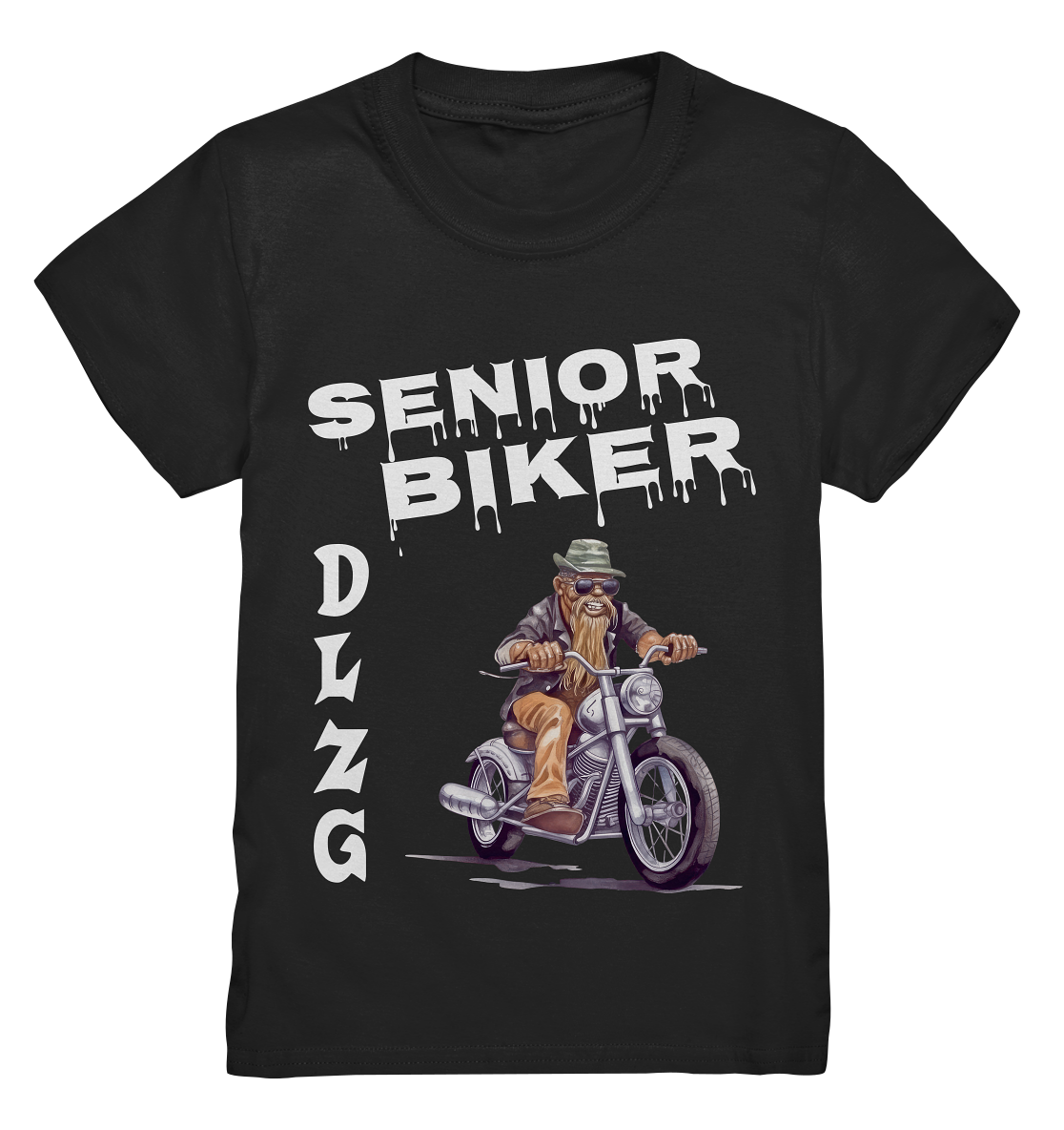 DLzG Opa Biker Fun Motiv 1- Kids Premium Shirt