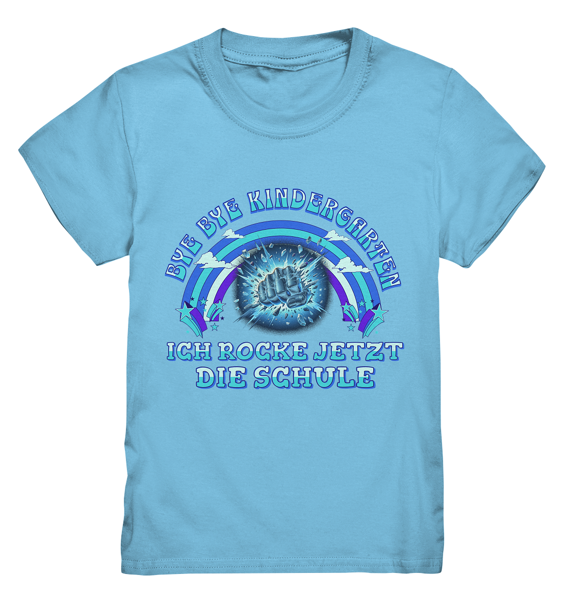 Jungen T-Shirt Bye Bye Kindergarten - Kids Premium Shirt
