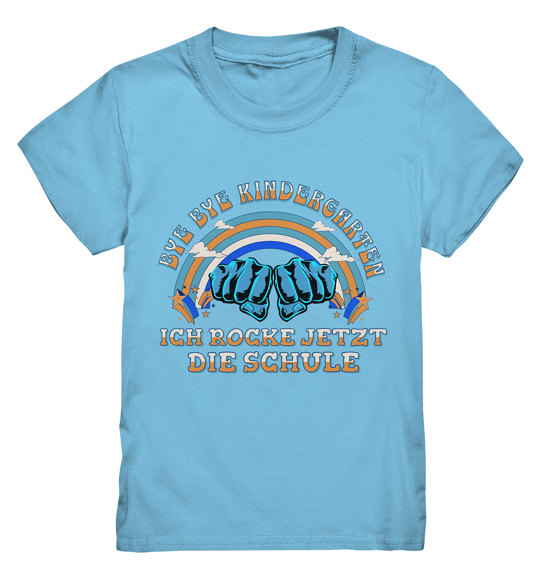 T-Shirt Jungen Bye Bye Kindergarten - Kids Premium Shirt