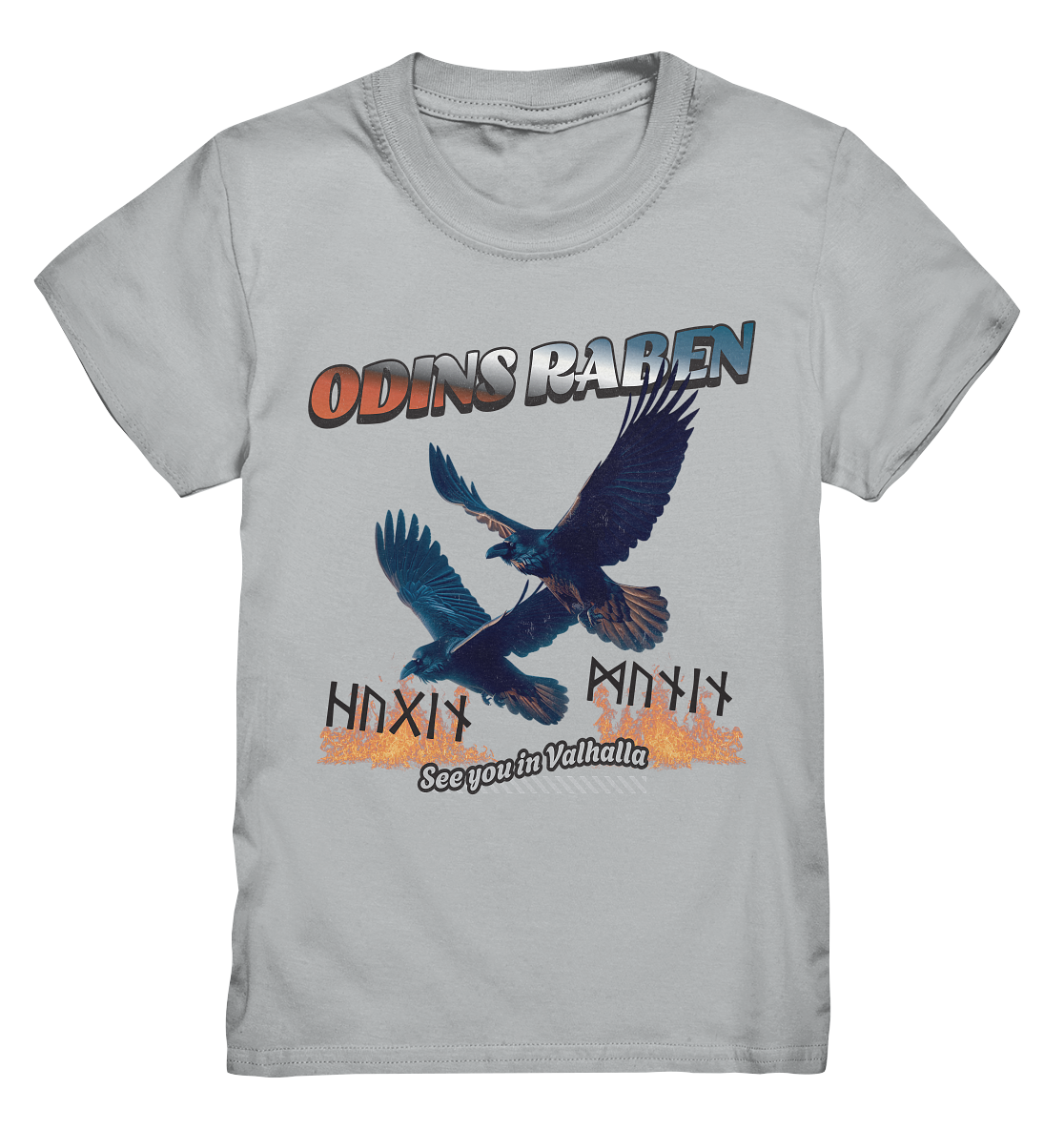 Raben Odins - Hugin und Munin - Kids Premium Shirt