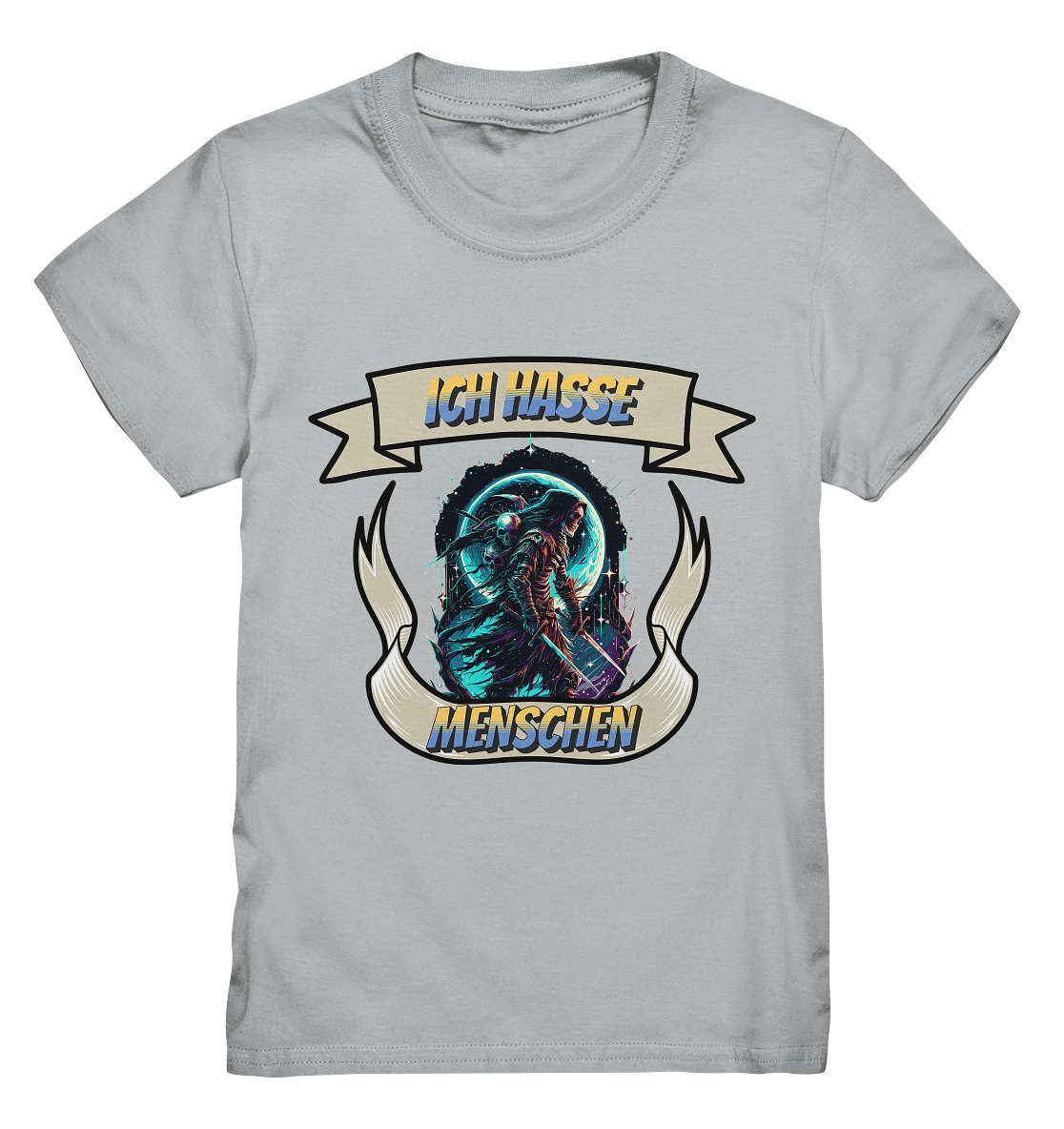 Reaper - Ich hasse Menschen Streetwear - Kids Premium Shirt