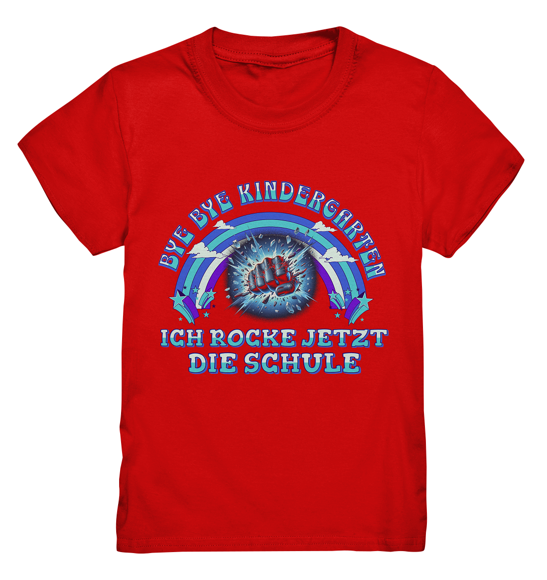 Jungen T-Shirt Bye Bye Kindergarten - Kids Premium Shirt