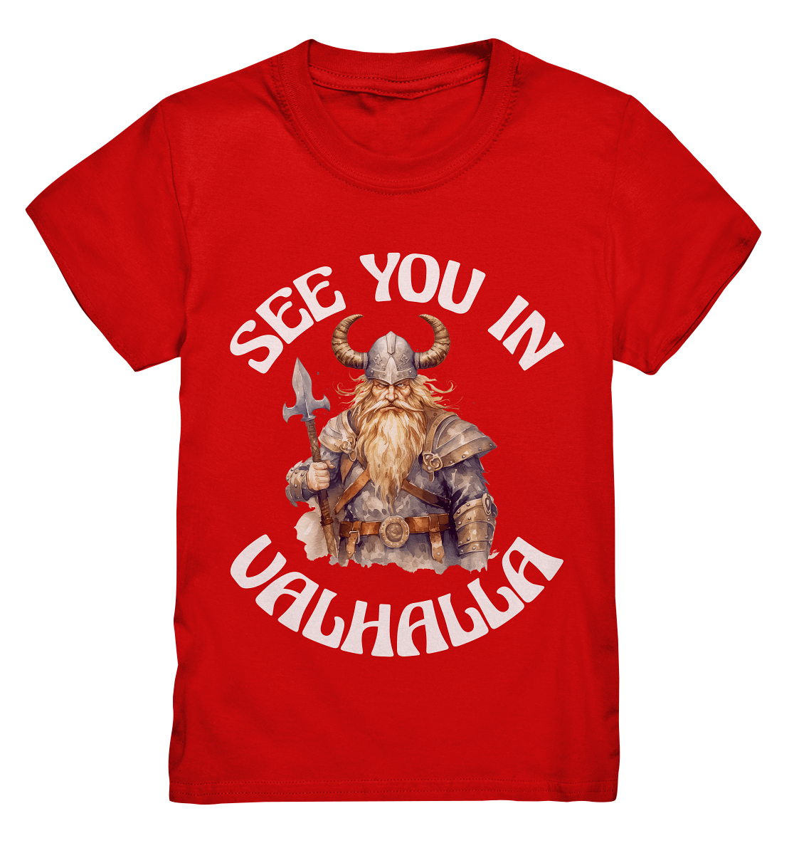 SEE YOU IN VALHALLA NO 4 - STREETWEAR - STATEMENT - Kids Premium Shirt
