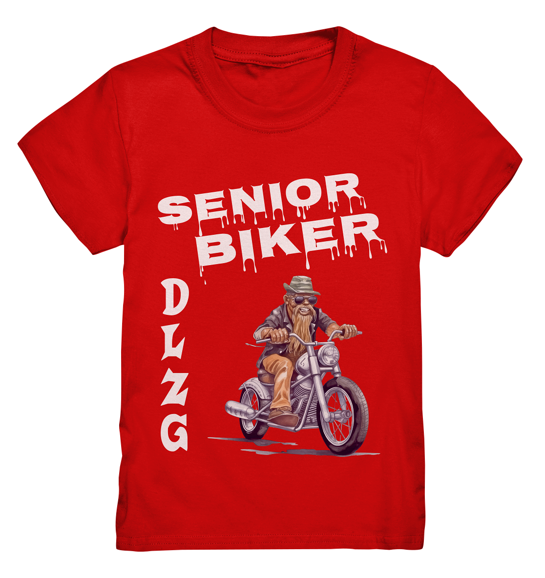 DLzG Opa Biker Fun Motiv 1- Kids Premium Shirt