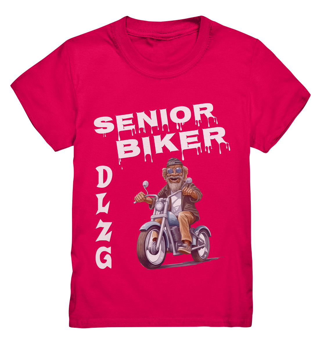 DLzG Opa Biker Fun Motiv 2- Kids Premium Shirt
