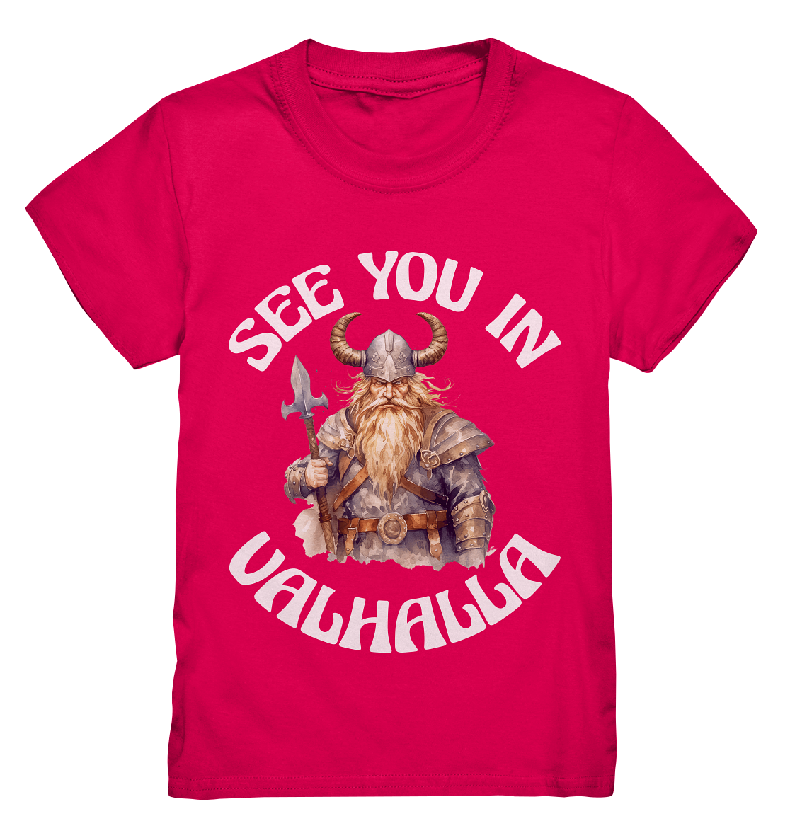 SEE YOU IN VALHALLA NO 4 - STREETWEAR - STATEMENT - Kids Premium Shirt