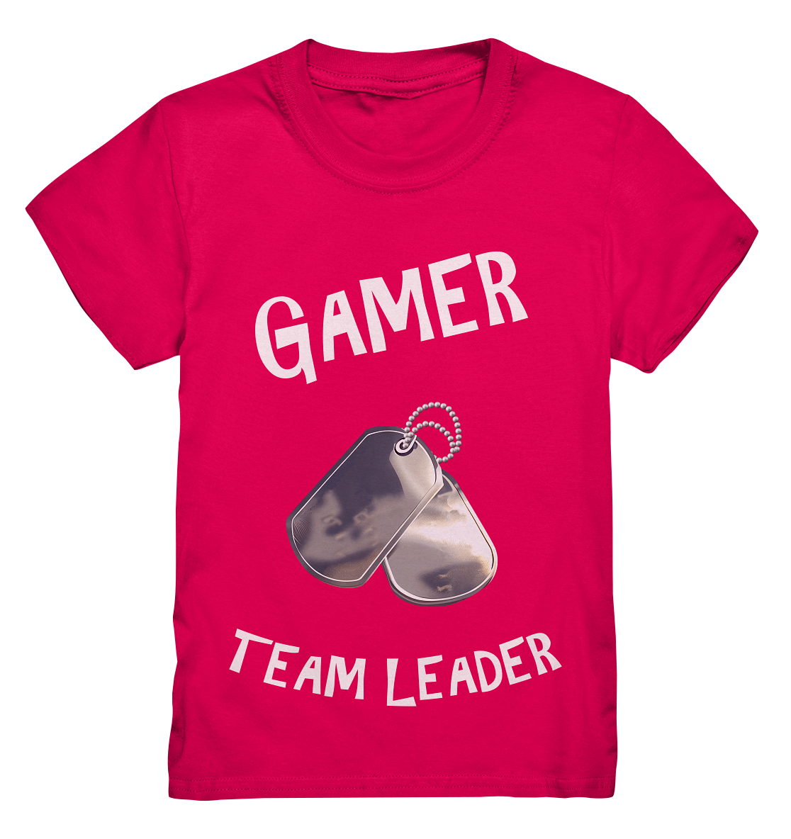 GAMER - TEAM LEADER - HUNDEMARKE - STREETWEAR - STATEMENT - Kids Premium Shirt