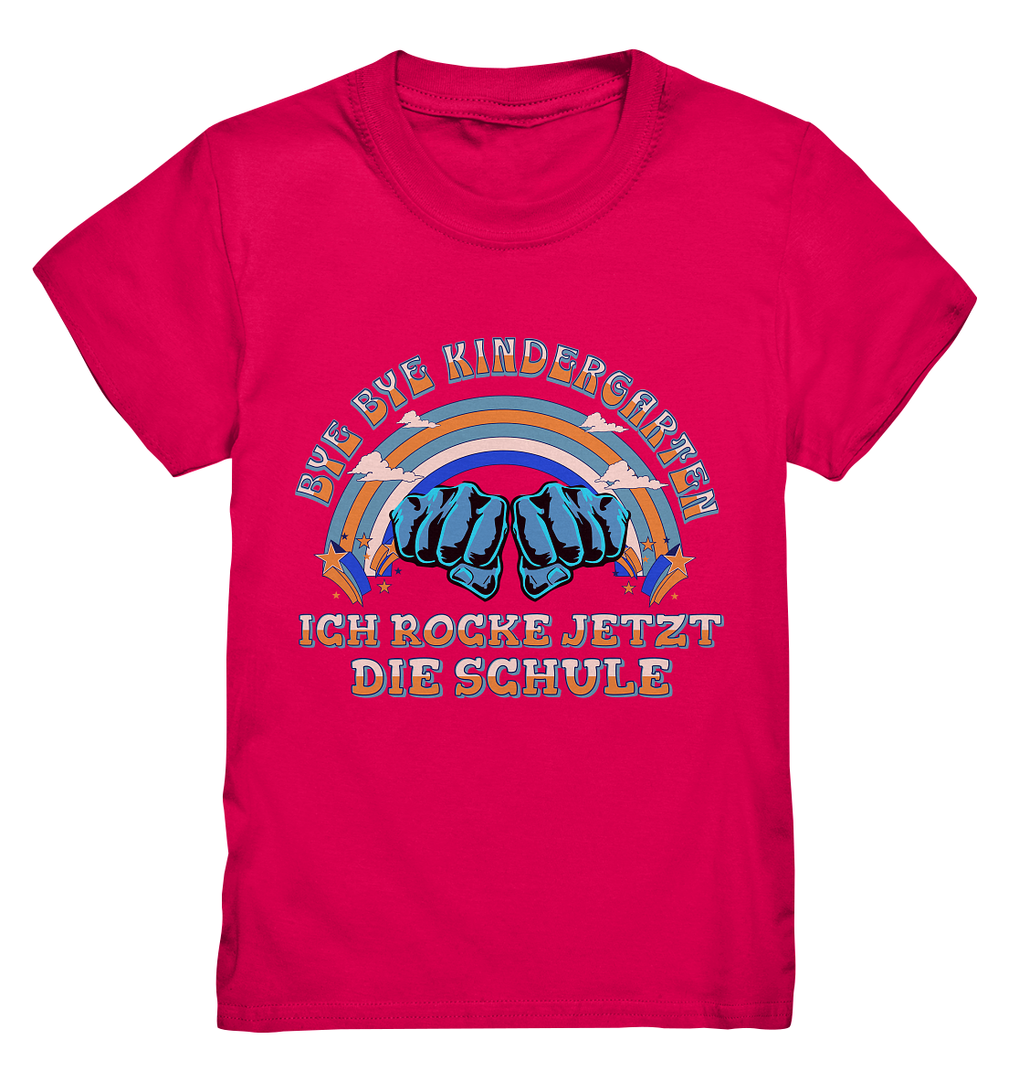 T-Shirt Jungen Bye Bye Kindergarten - Kids Premium Shirt