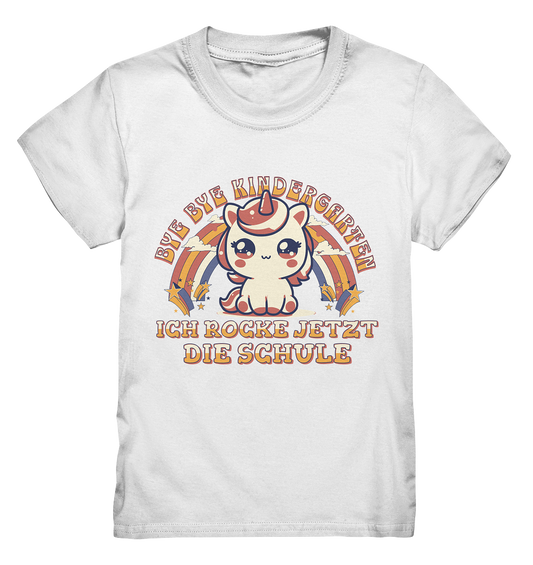 Kinder T-Shirt Bye Bye Kindergarten - Kids Premium Shirt