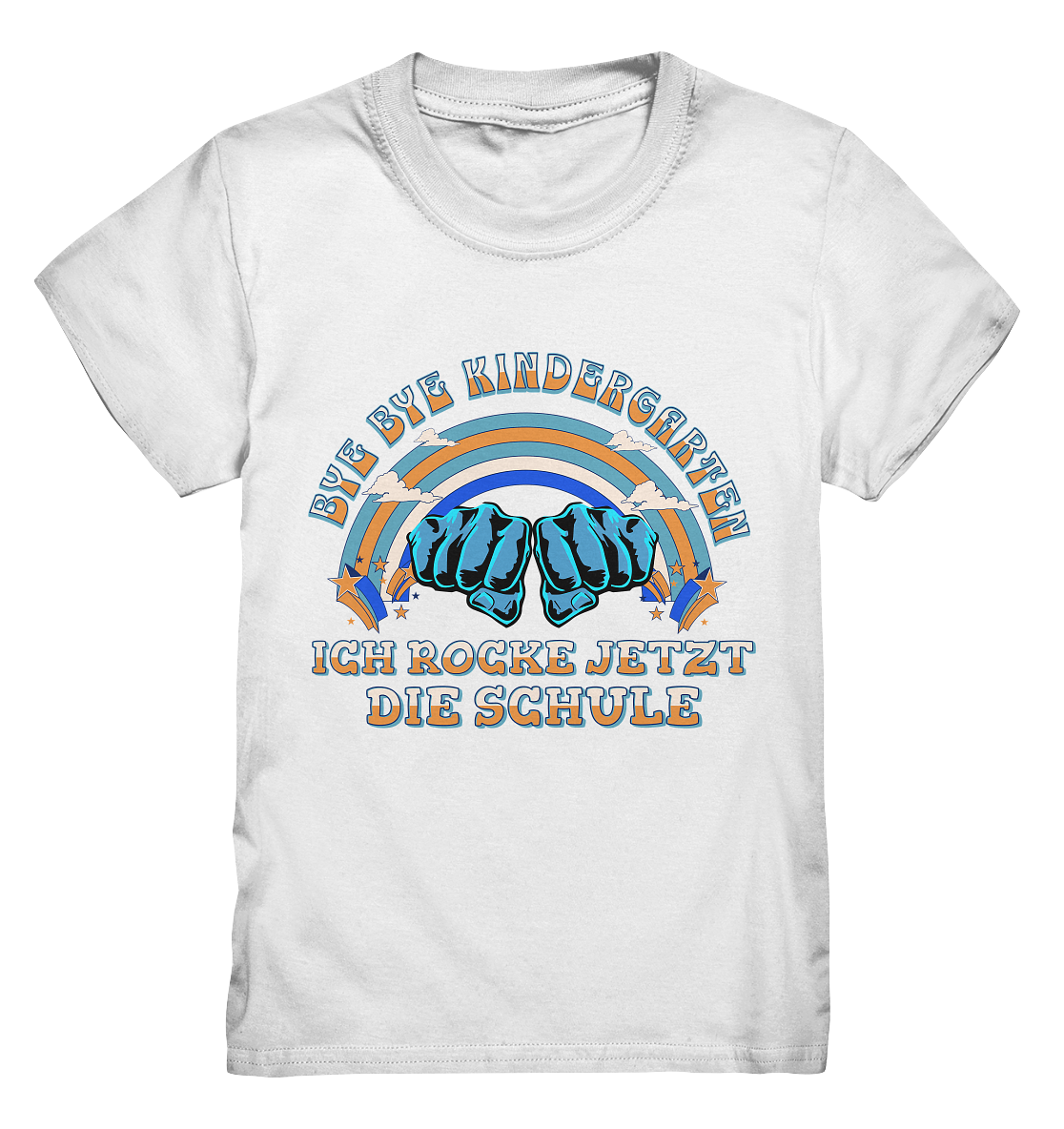 T-Shirt Jungen Bye Bye Kindergarten - Kids Premium Shirt