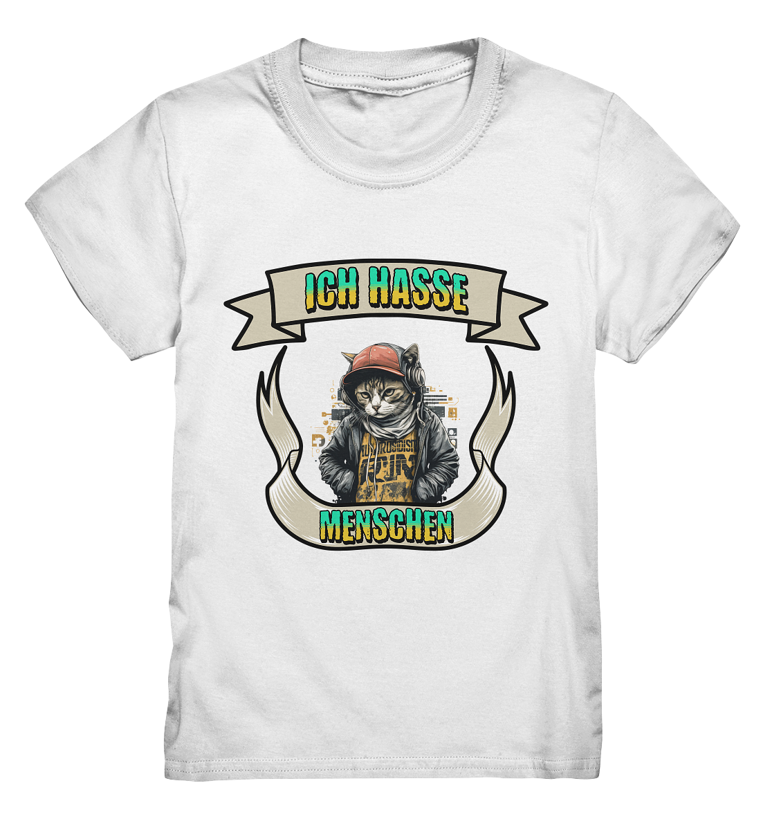Streetwear- Ich hasse Menschen - Kids Premium Shirt