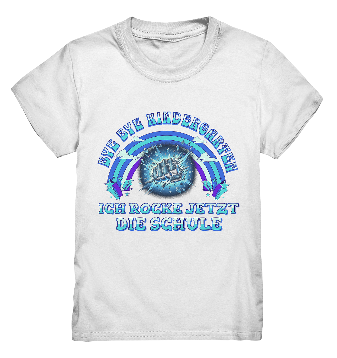 Jungen T-Shirt Bye Bye Kindergarten - Kids Premium Shirt