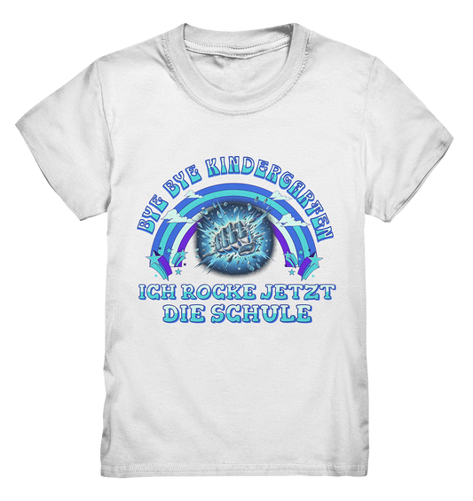 Jungen T-Shirt Bye Bye Kindergarten   - Kids Premium Shirt