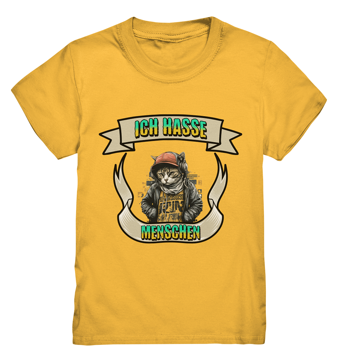 Streetwear- Ich hasse Menschen - Kids Premium Shirt