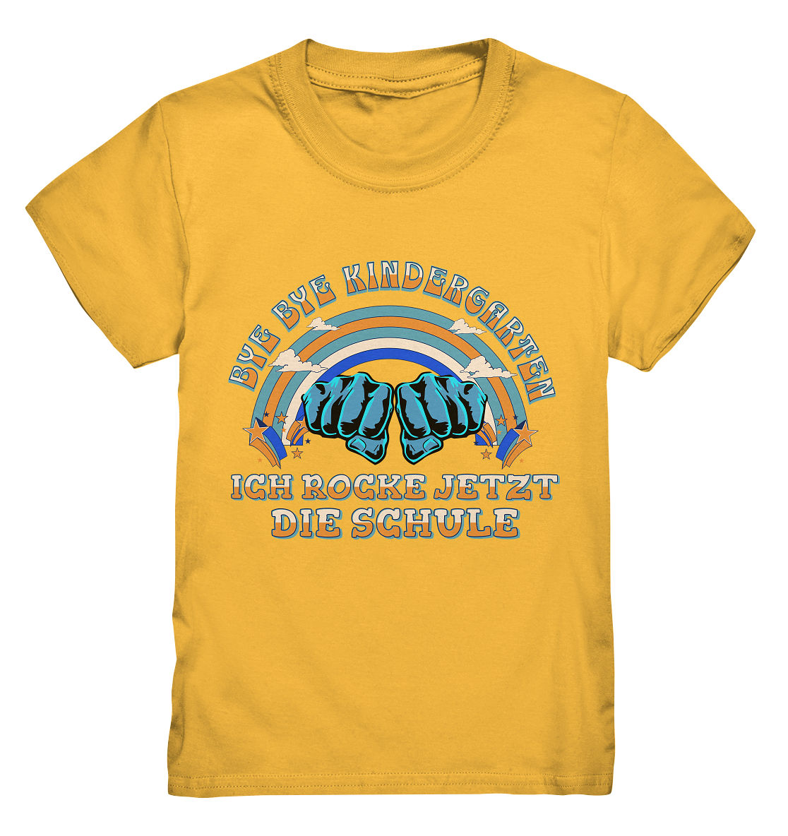 T-Shirt Jungen Bye Bye Kindergarten - Kids Premium Shirt