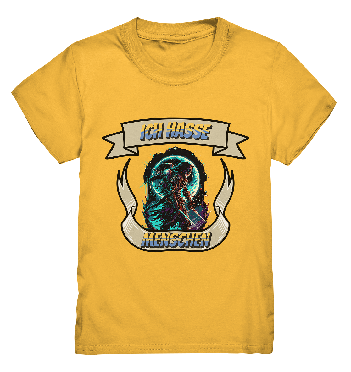 Reaper - Ich hasse Menschen Streetwear - Kids Premium Shirt