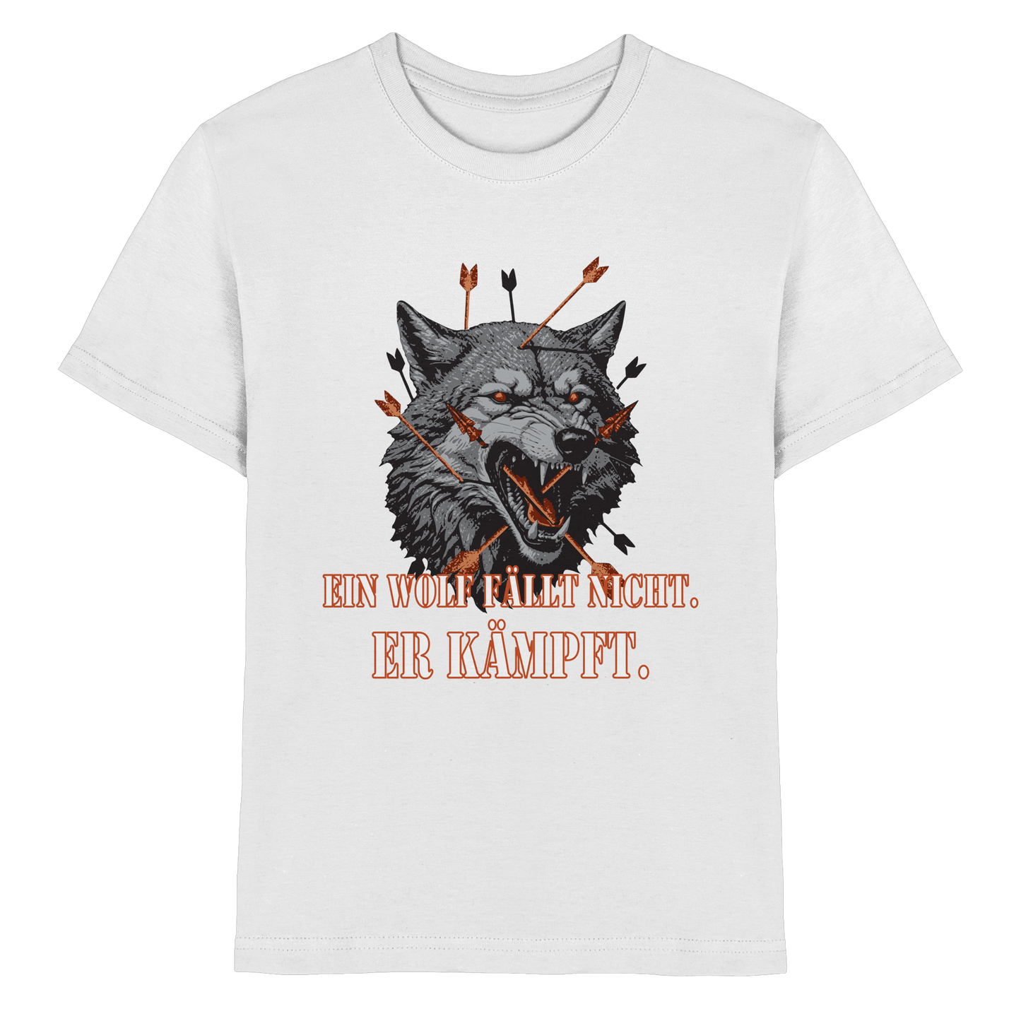 The Unbroken Wolf - Kids Premium Shirt