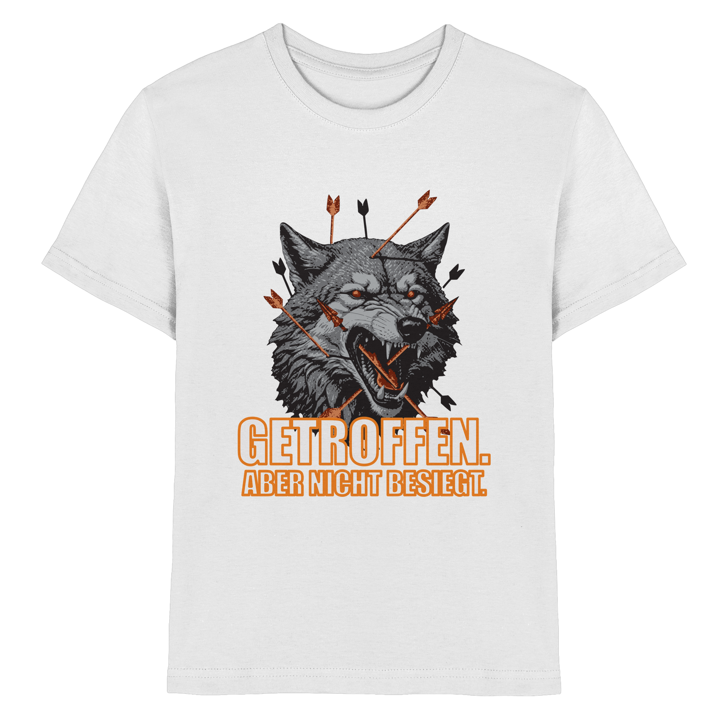Alpha Wolf – Unbroken - Kids Premium Shirt