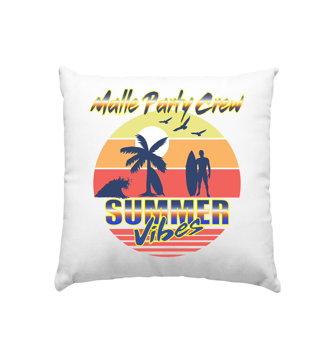 Malle Crew Kissen 40x40cm