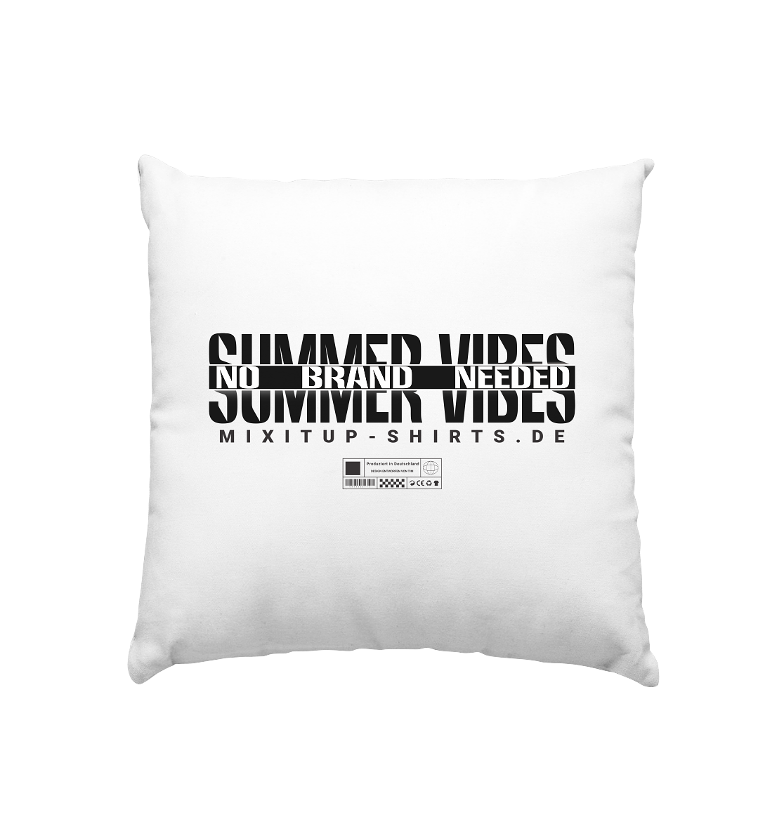 Sommer Shirts und Co - Summer Vibes - Kissen 40x40cm