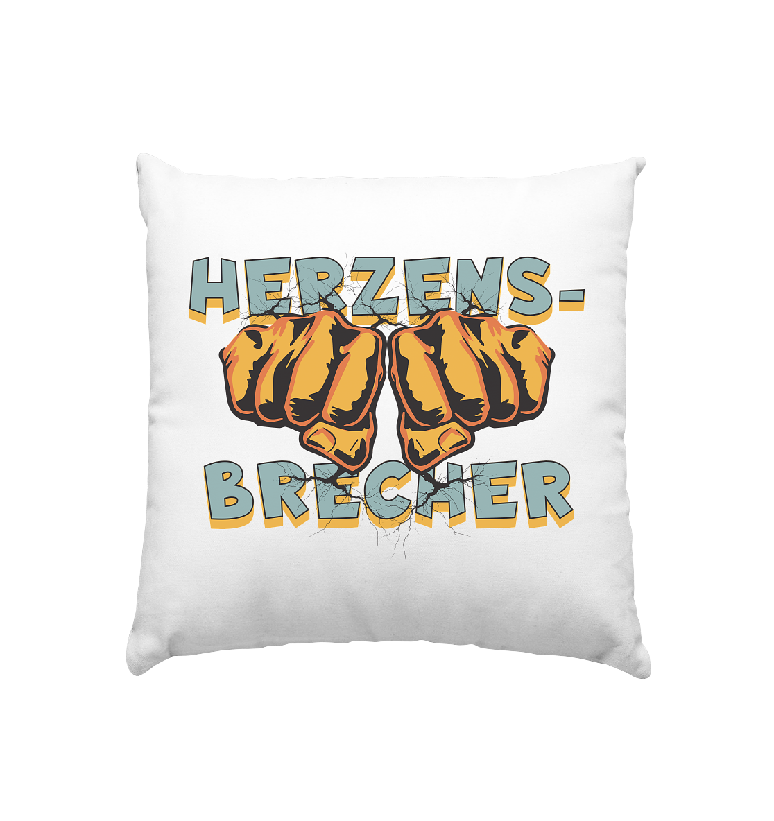 Herzensbrecher - Statement - Kissen 40x40cm