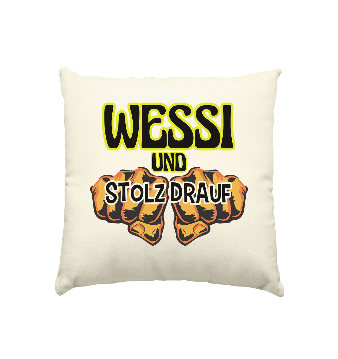Wessi - Kissen natur 40x40cm