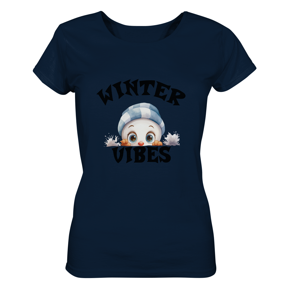 WINTER VIBES - Ladies Organic Basic Shirt