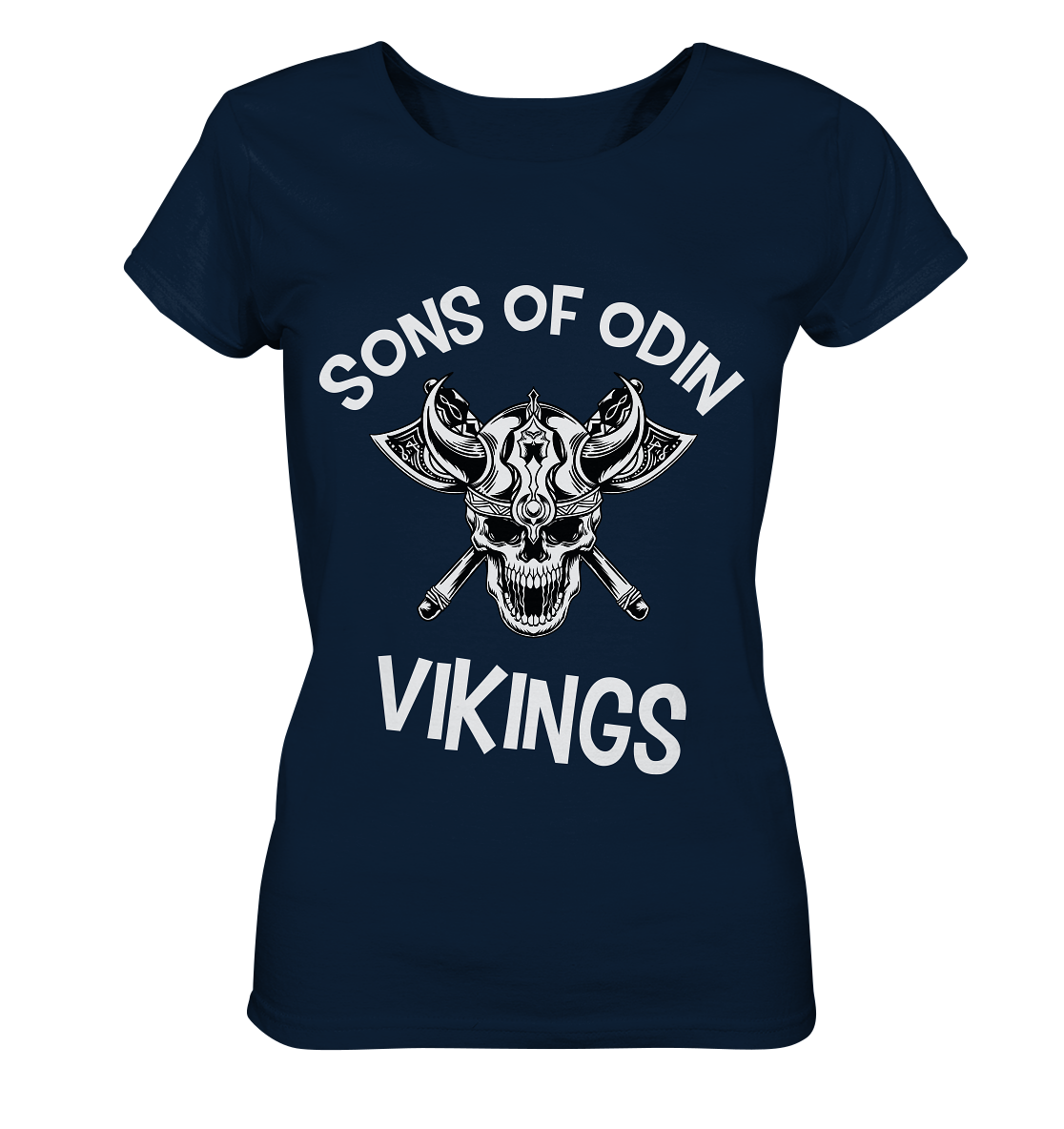 SONS OF ODIN - NO 2 - STREETWEAR - STATEMENT - Ladies Organic Basic Shirt