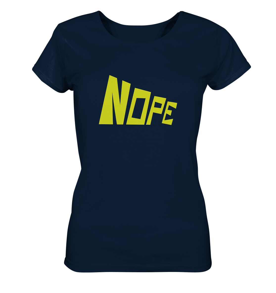 NOPE NO 2 - Ladies Organic Basic Shirt