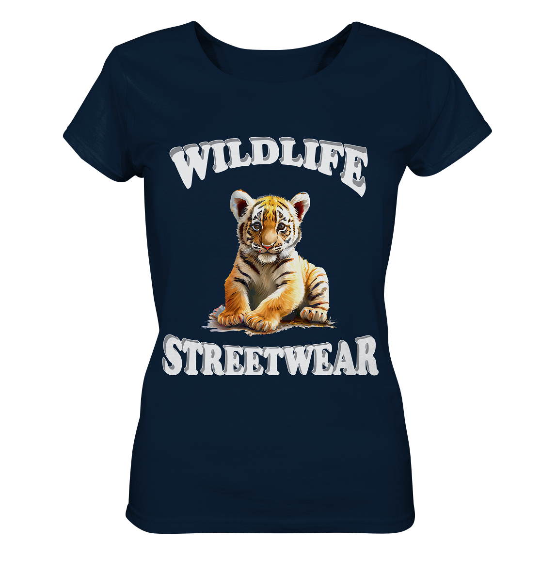 WILDLIFE STREETWEAR 3.0 TIGER BABY - Ladies Organic Basic Shirt