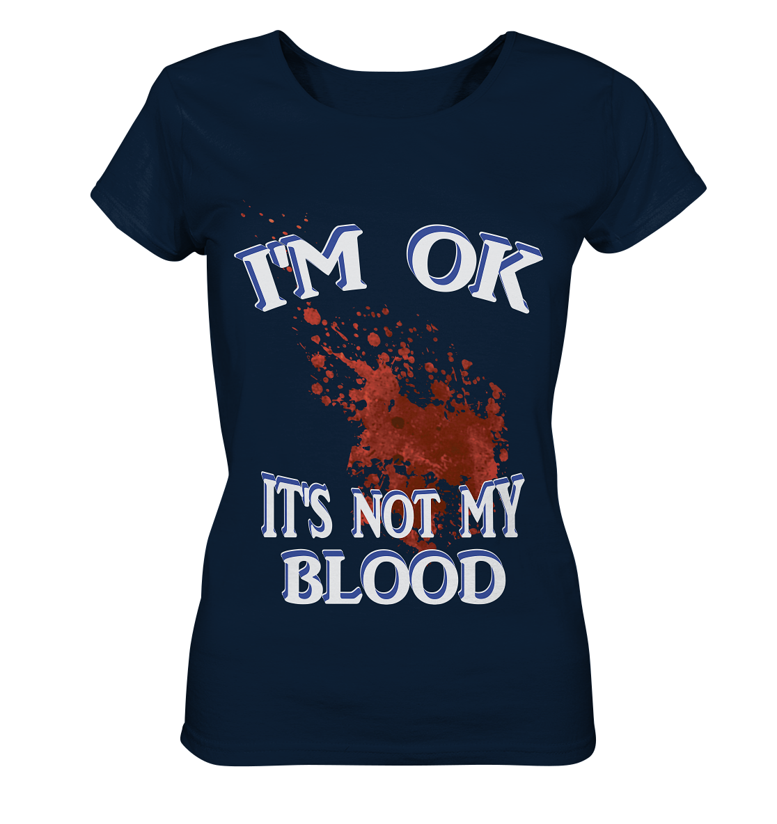 I'M OK | NO 3 | Ladies Organic Basic Shirt
