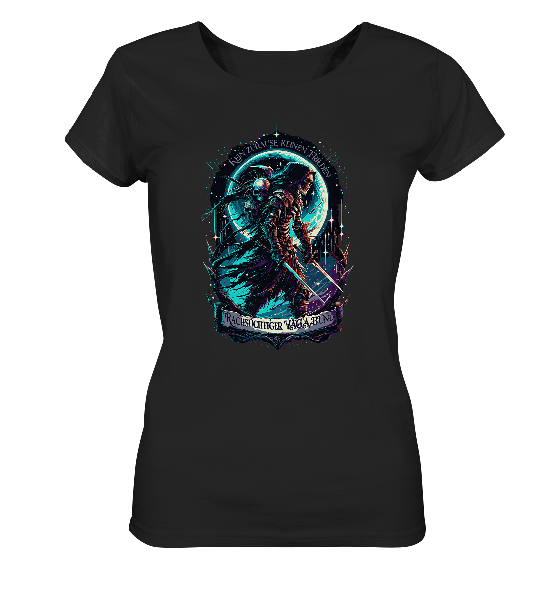 Streetwear rachsüchtiger Vagabund - Ladies Organic Basic Shirt