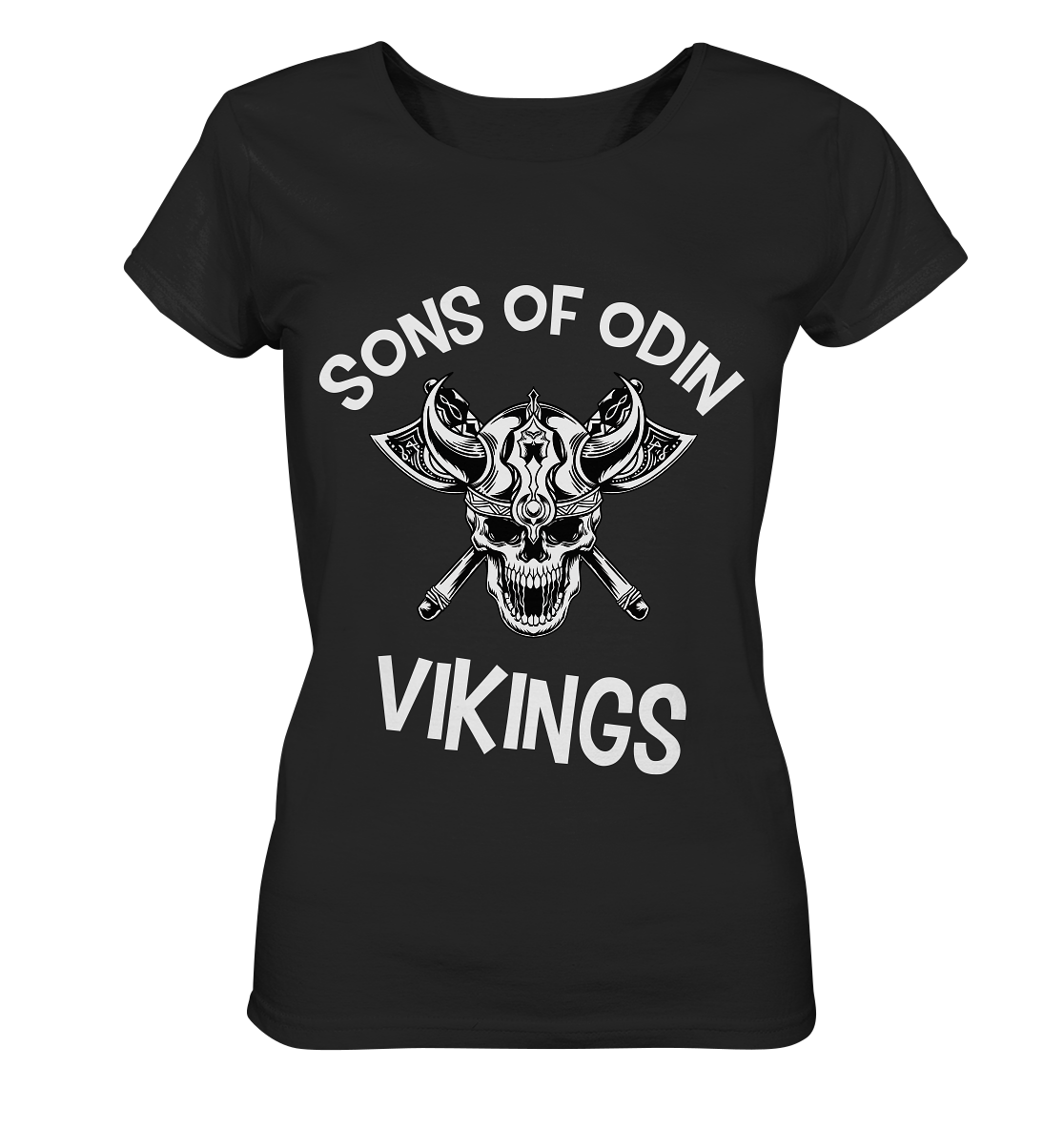 SONS OF ODIN - NO 2 - STREETWEAR - STATEMENT - Ladies Organic Basic Shirt