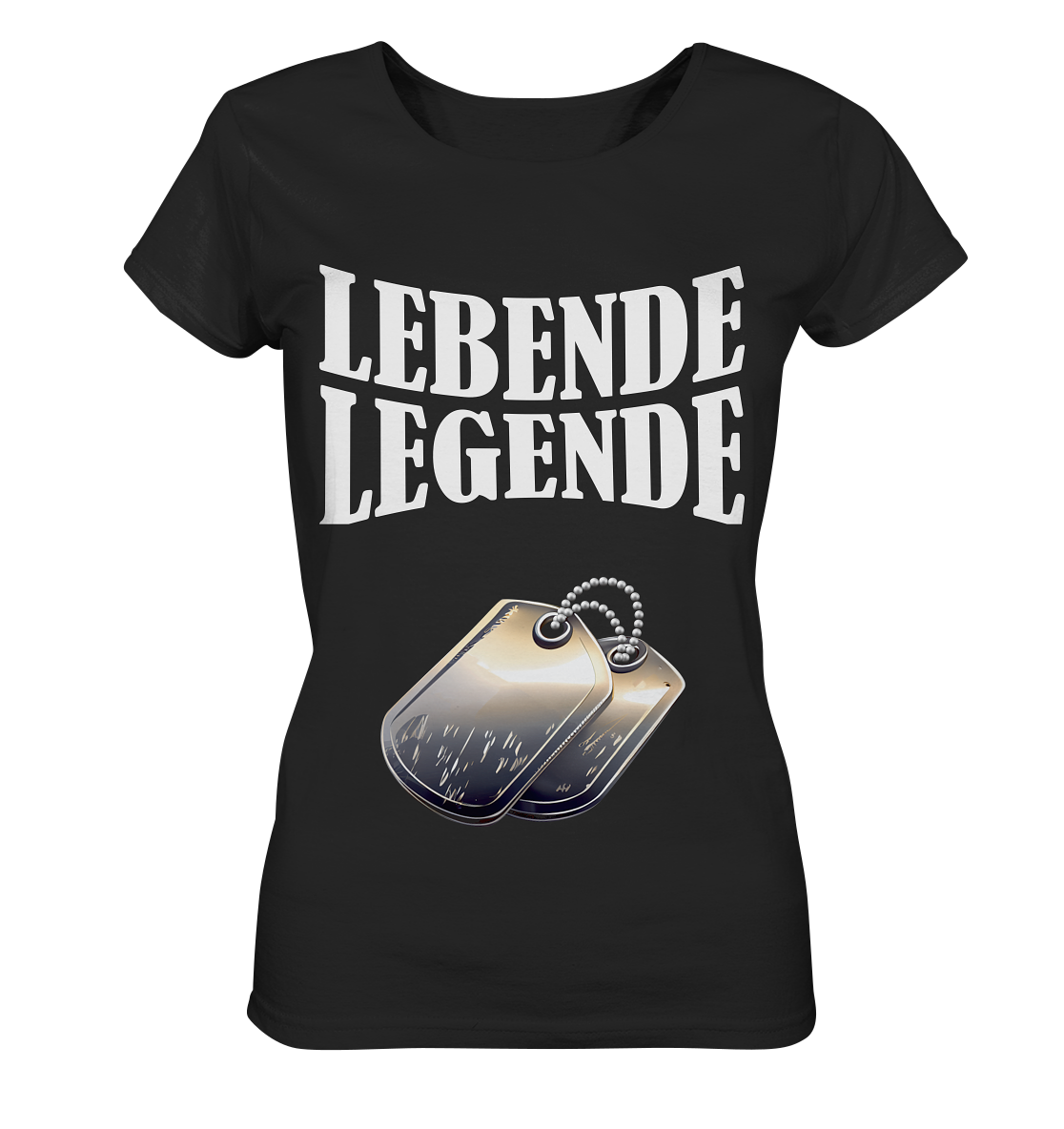LEBENDE LEGENDE - STREETWEAR - STATEMENT - Ladies Organic Basic Shirt