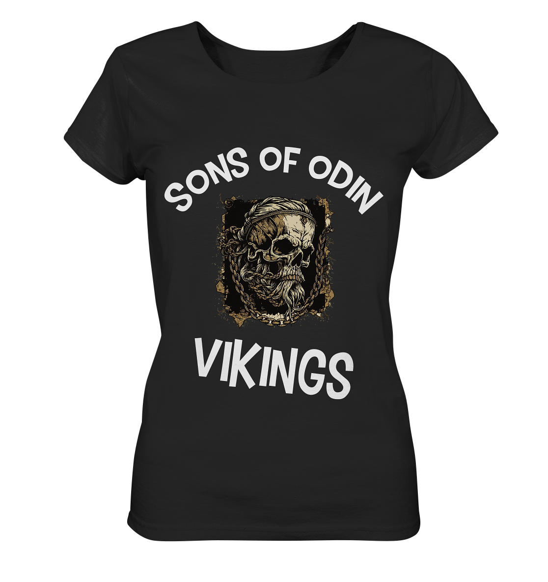 SONS OF ODIN NO 1 - STREETWEAR - STATEMENT - Ladies Organic Basic Shirt