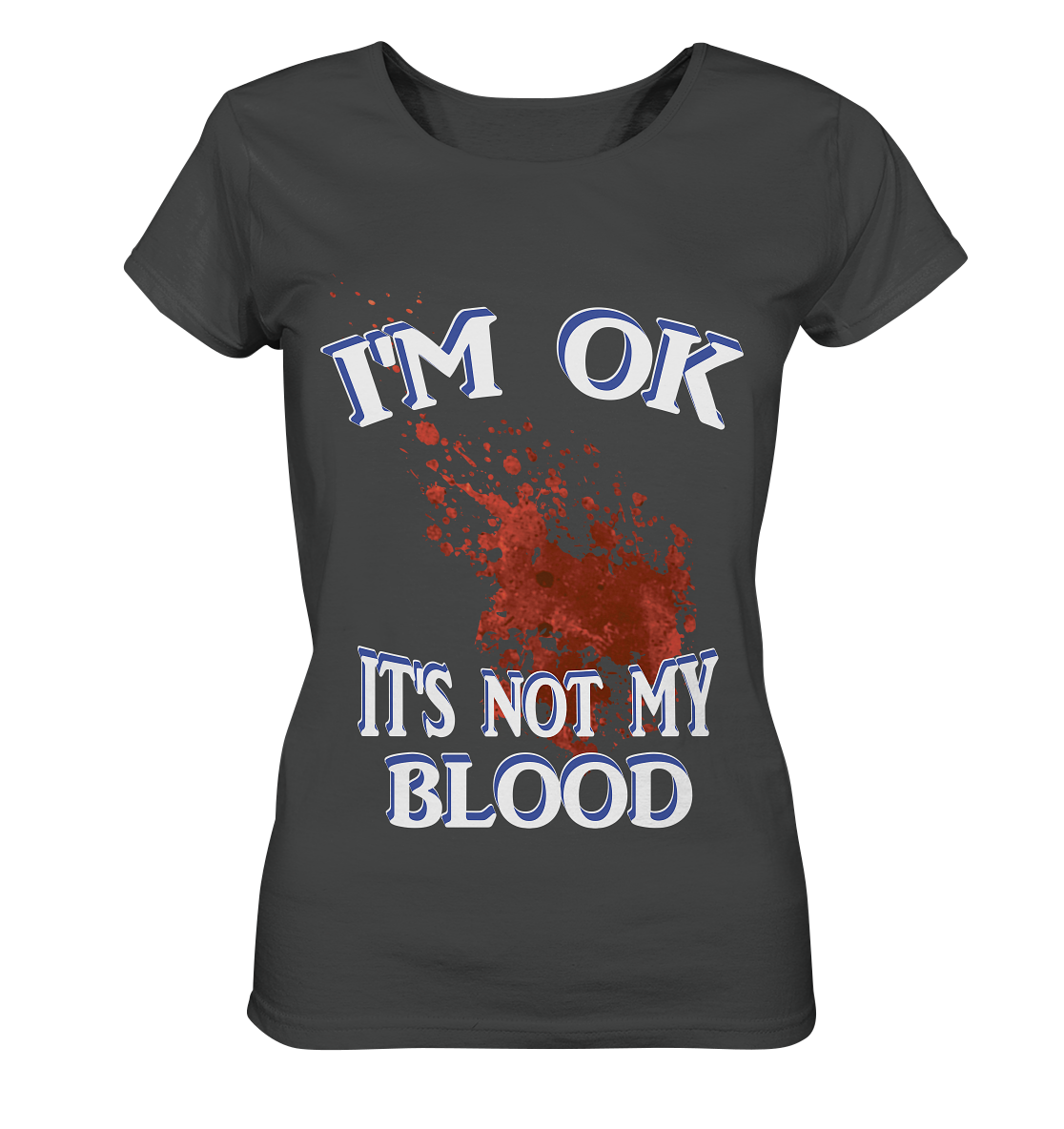 I'M OK | NO 3 | Ladies Organic Basic Shirt
