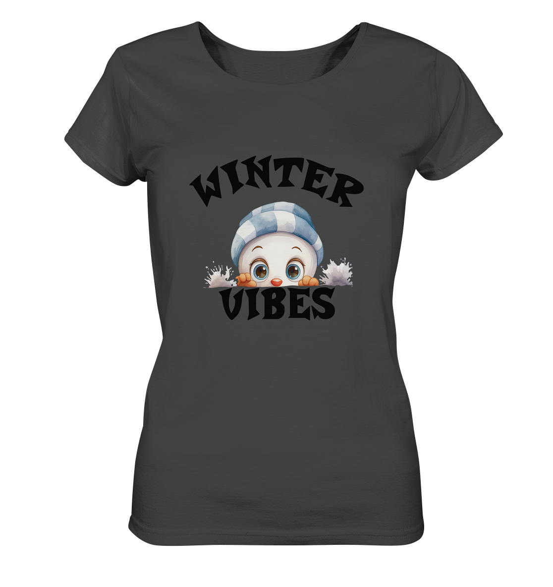 WINTER VIBES - Ladies Organic Basic Shirt