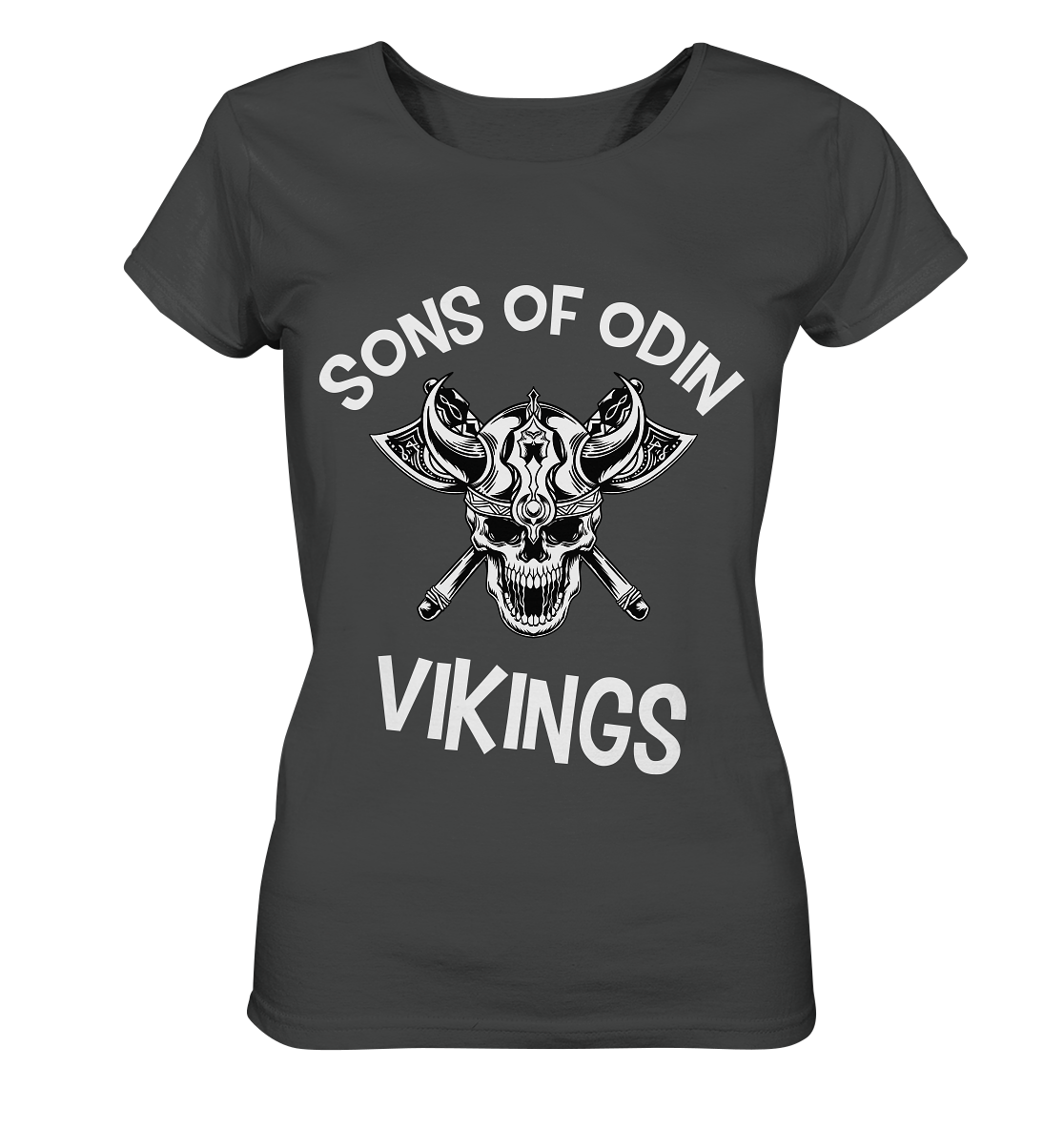 SONS OF ODIN - NO 2 - STREETWEAR - STATEMENT - Ladies Organic Basic Shirt