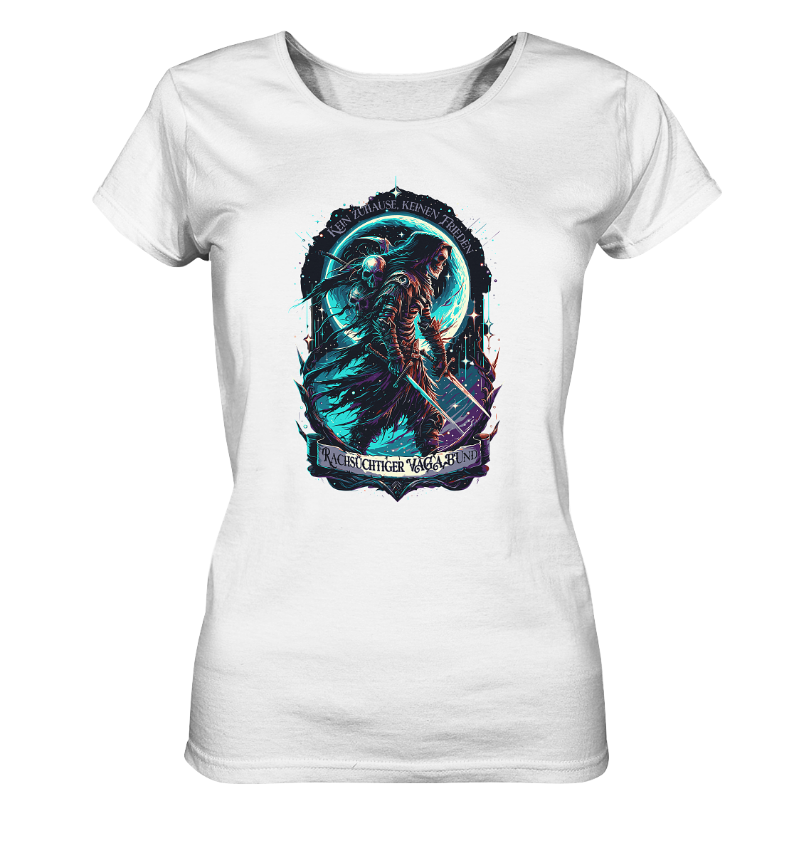 Streetwear rachsüchtiger Vagabund - Ladies Organic Basic Shirt