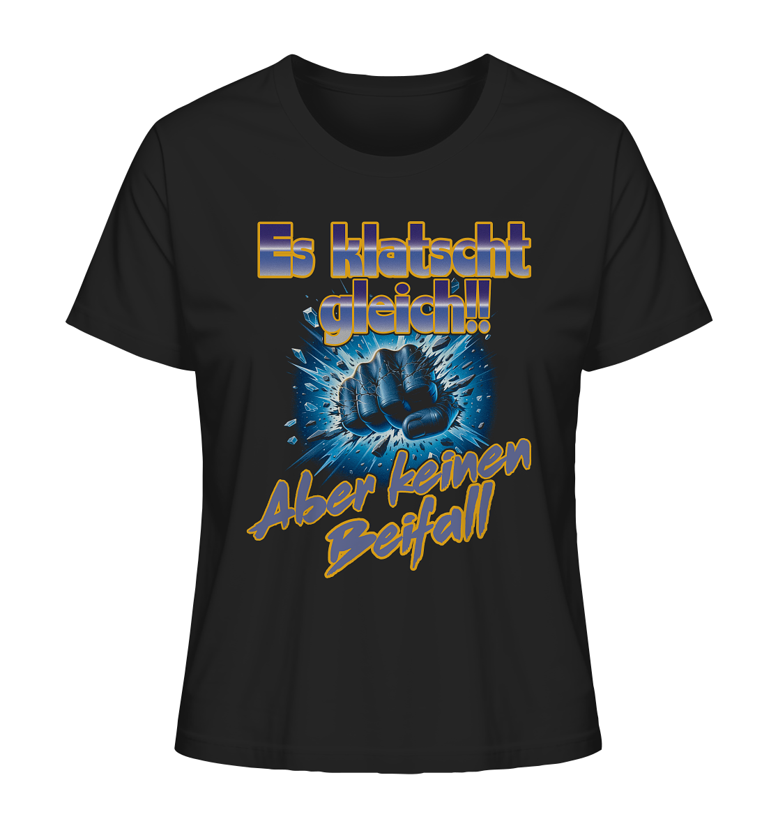 Es klatscht gleich - Ladies Organic Shirt