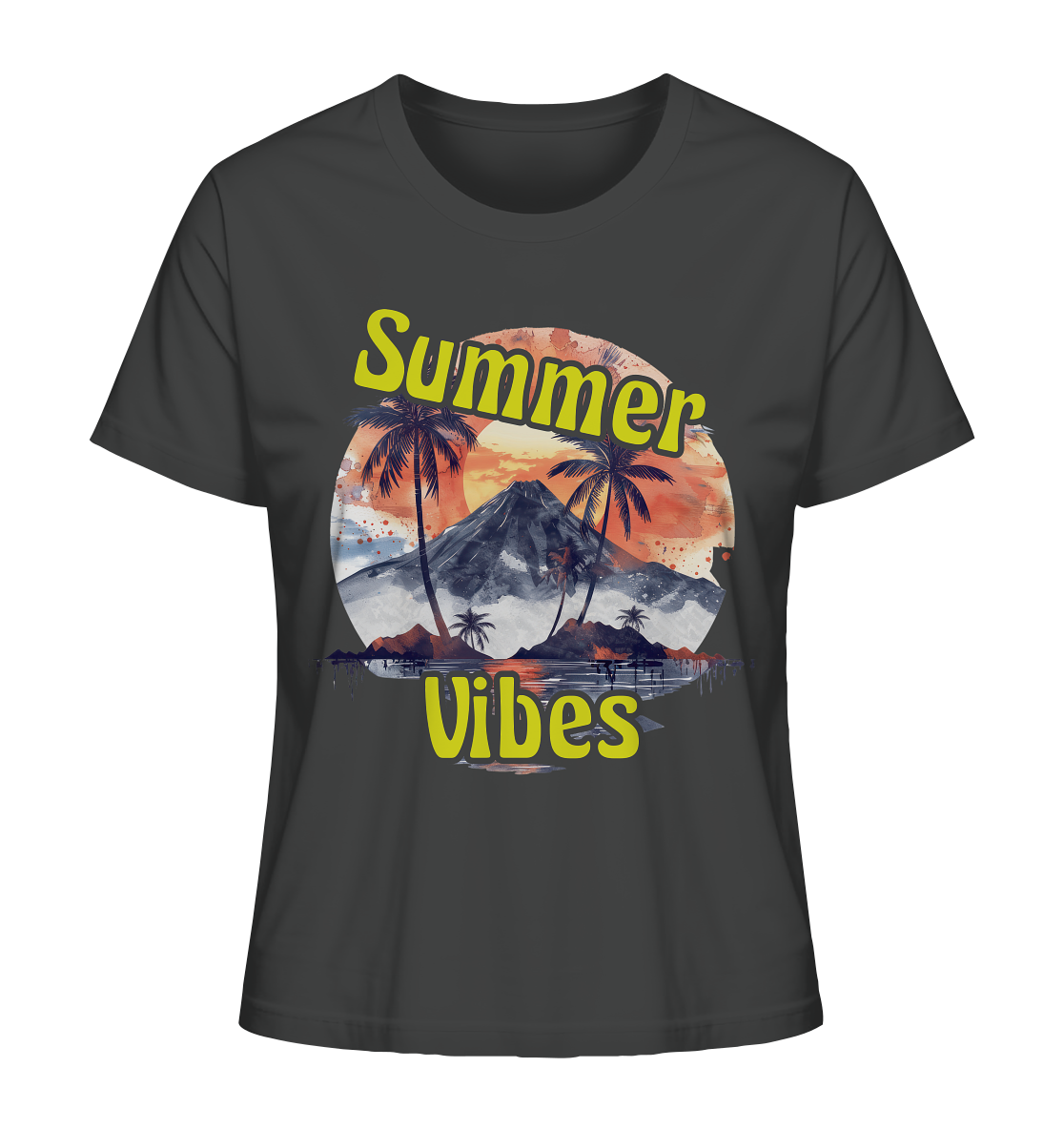 Sommer Shirt - Summer Vibes - Ladies Organic Shirt