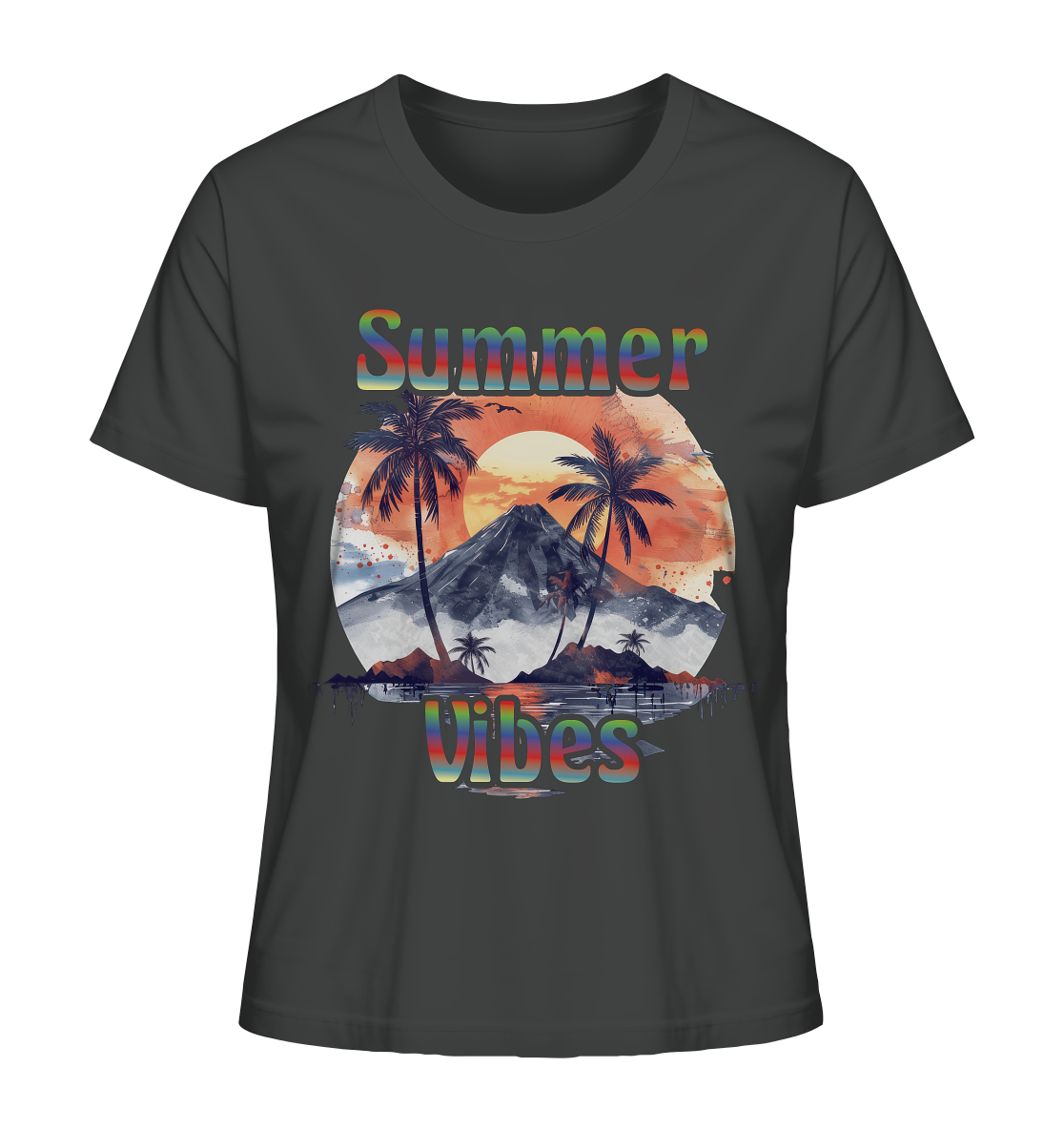 Summer Vibes - Sommer Shirts - Ladies Organic Shirt