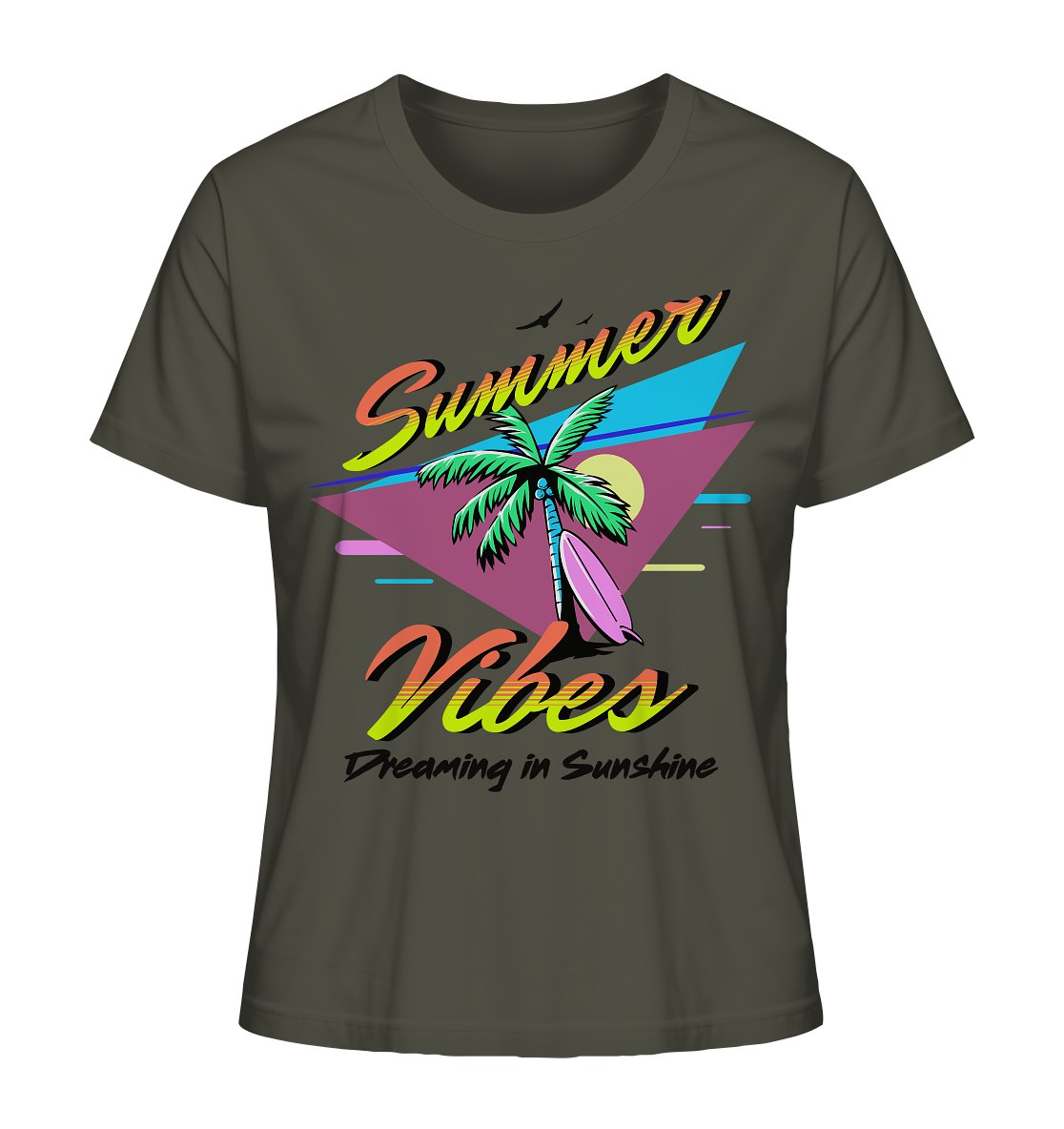 Summer Vibes Dreaming - Ladies Organic Shirt