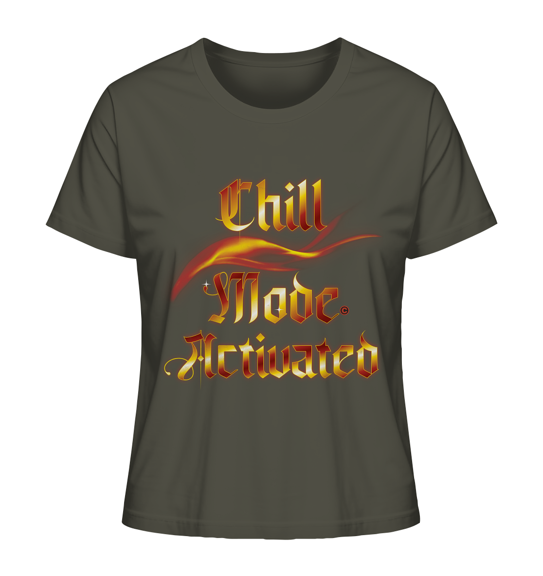 Chill Mode - Ladies Organic Shirt