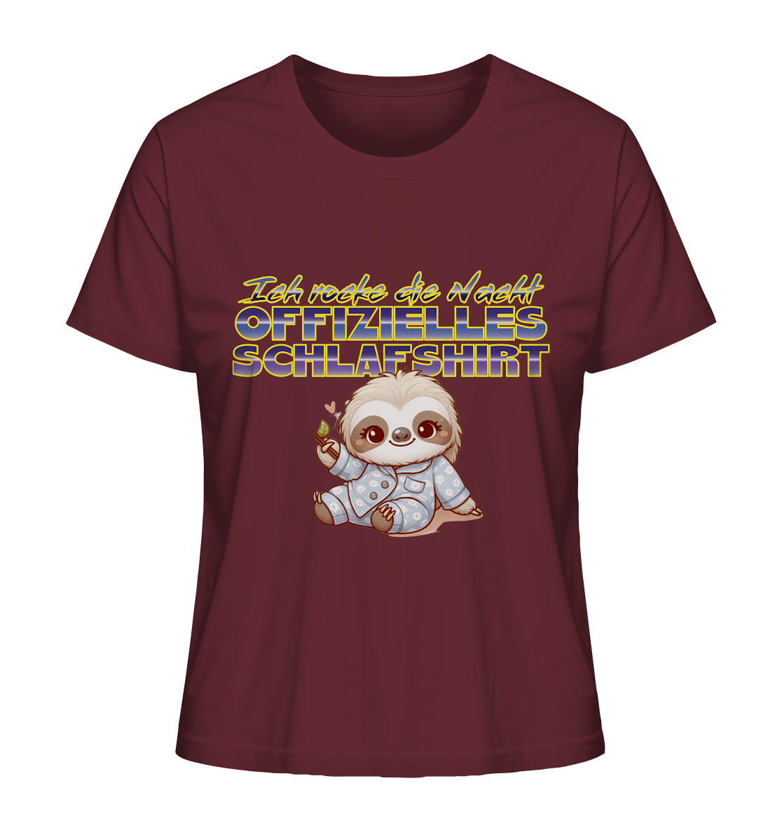 Schlafshirt - Damen Organic Shirt