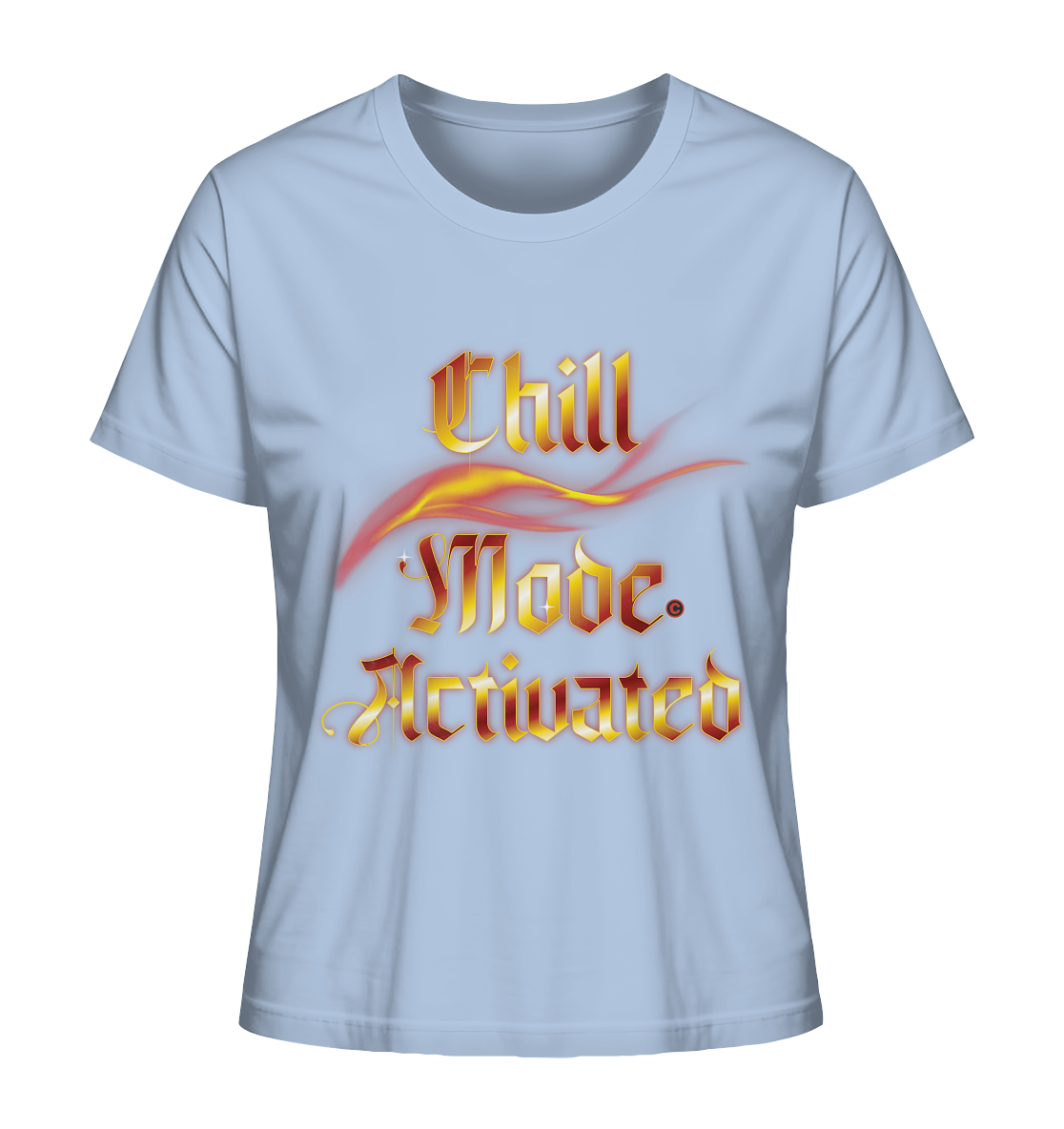 Chill Mode - Ladies Organic Shirt