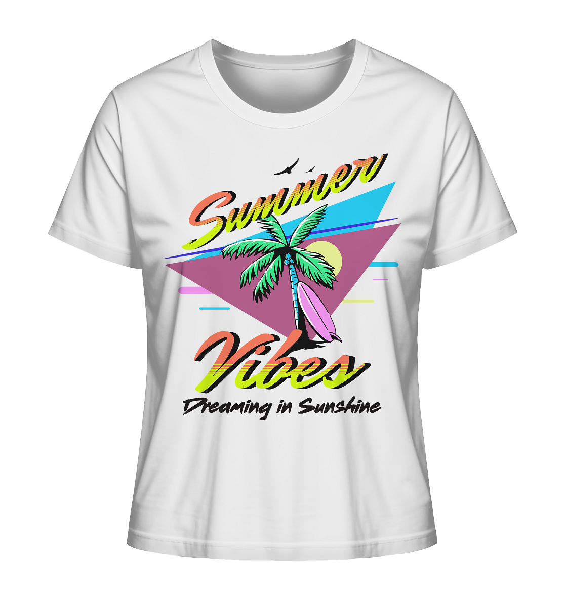 Summer Vibes Dreaming - Ladies Organic Shirt