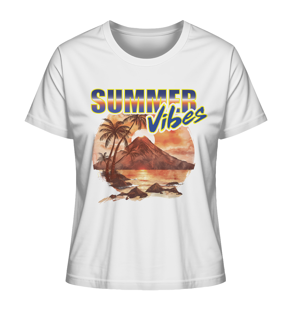 Sommer Shirts - Sommergefühle - Ladies Organic Shirt