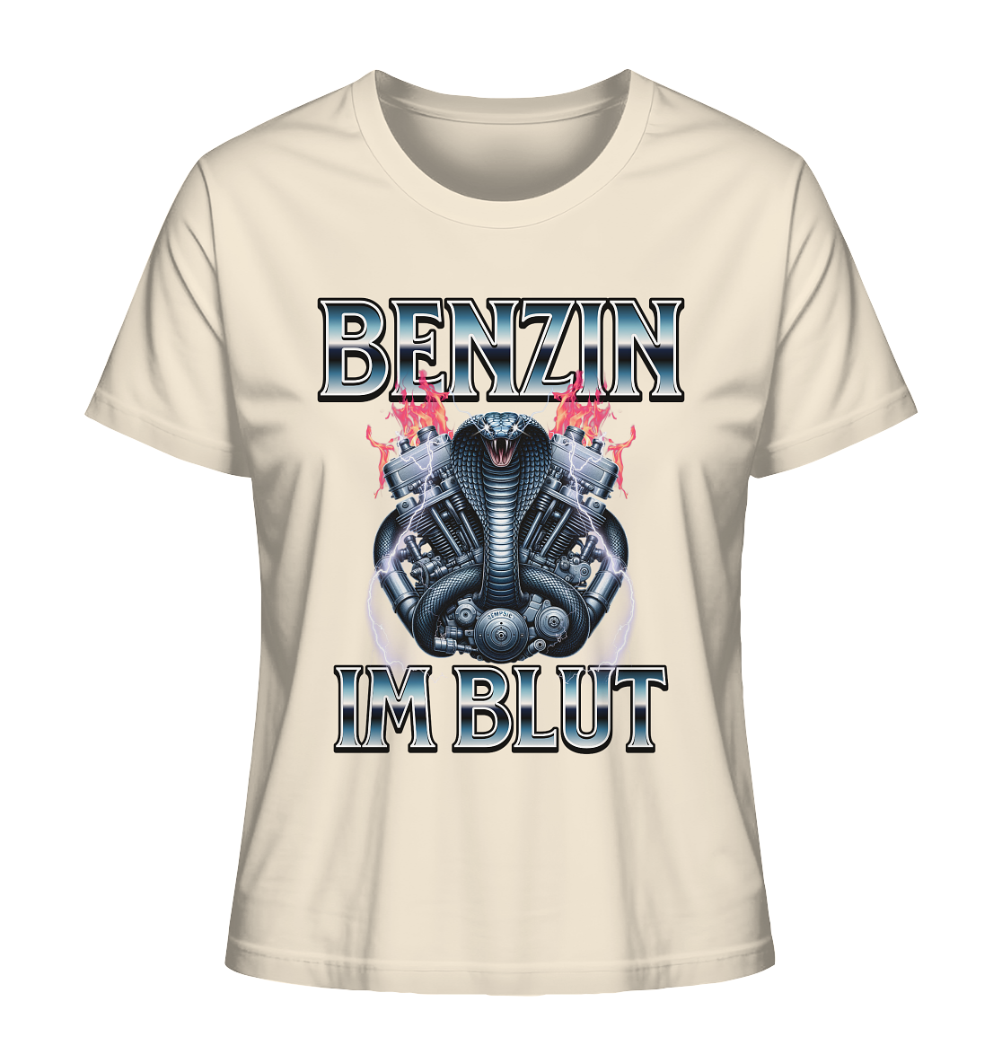 Benzin im Blut - Ladies Organic Shirt